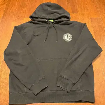 huf 블랙 후드티 L