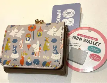 무민 무늬 미니 지갑