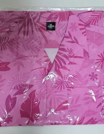 주토피아 하와이안 셔츠 핑크