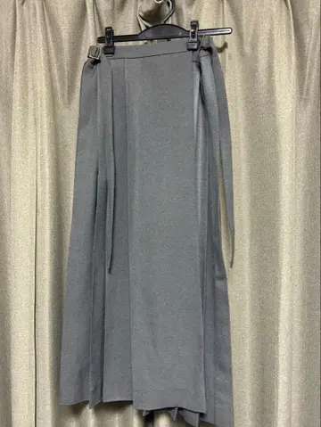 RNA 그레이 플리츠 스커트 M