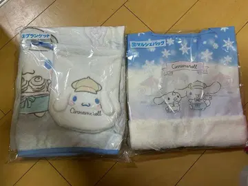 시나몬 롤 제일복권 담요 마르쉐 백 세트