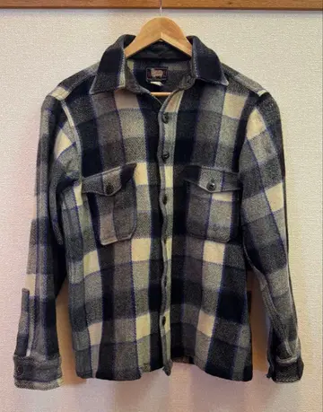 빈티지 50s 울리치 플란넬 셔츠