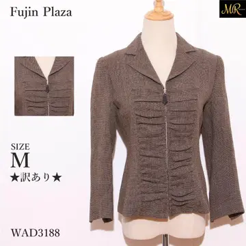 하자품 Fujin Plaza 자켓 블루종 테일러드 자켓 긴팔