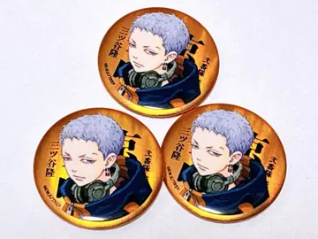 도쿄 리벤저스 마이키마트 미츠야 타카시 매트 메탈릭 캔뱃지