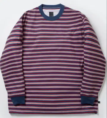 TECH DRAWSTRING MULTI BORDER L/S TEE