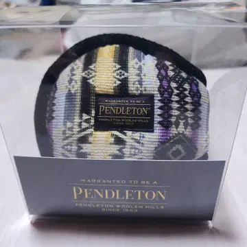 펜들턴 코듀로이 귀도리 네이티브 무늬 방한 귀도리