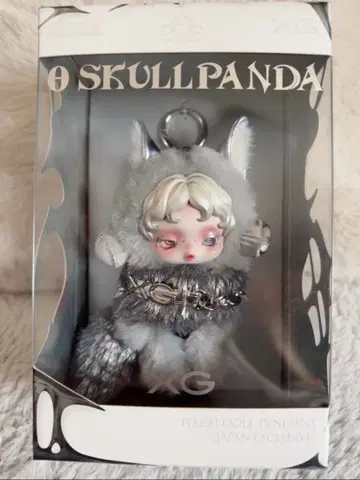 [ 정품 ] SKULLPANDA x XG 봉제 인형 펜던트