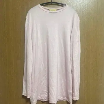 UNITED ARROWS 핑크 긴팔 T셔츠