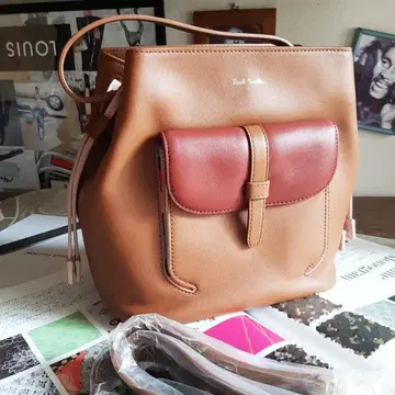 폴스미스 데이팩 백팩 천연 가죽 Paul Smith