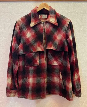 빈티지 50s BLACK BEAR 울 지퍼 자켓