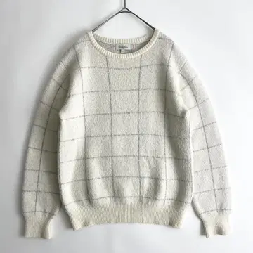 steven alan (he) 일본제 울 니트 스웨터 윈도우페인