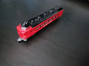 빨간색 N 게이지 철도 모형