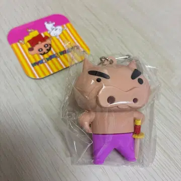 부리부리좌에몽 짱구는 못말려(크레용 신짱) 입체 아크릴 키링 멧돼지