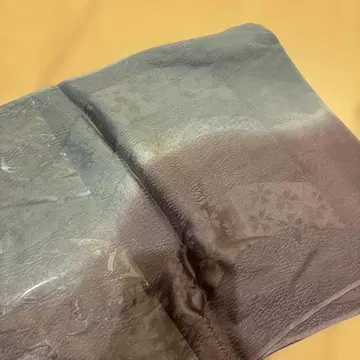 그라데이션 오비 장식 천 (보라색, 그린)