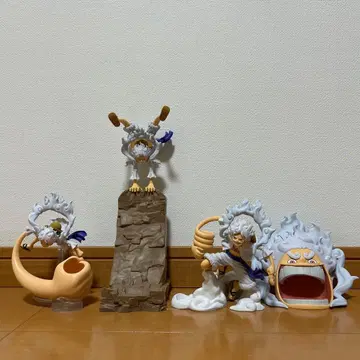 원피스 피그라이프! 루피 기어 5 피규어 4점