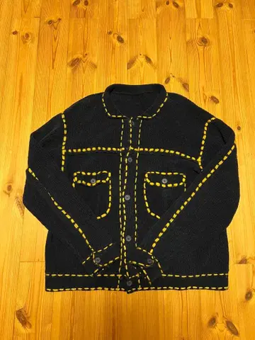 PHINGERIN PG1 KNIT 네이비 타카하시 후미야 착용