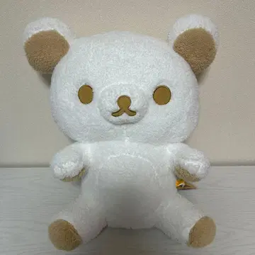 리락쿠마 화이트칼라 봉제 인형 XL 프리미엄