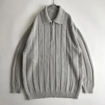 23fw steven alan LOOSE FIT (jb) 니트 피케 셔츠