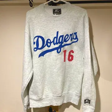 USA 제작 90s 레어 스타터 다저스 맨투맨 노모 히데오 속기모