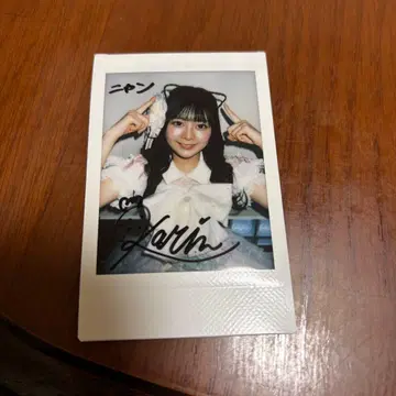 MORE STAR 스즈키 카린 온라인 특별 혜택 촬영 폴라로이드