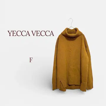 예카베카 니트 루즈핏 스웨터 터틀 내추럴 캐주얼