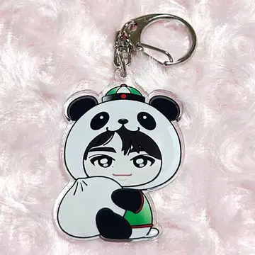 초특급 타쿠야 지역 한정 키링 요코하마 아레나 ver. REAL 팬더 2