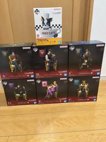 죠죠의 기묘한 모험 제일복권 죠죠 월드 피규어 풀 컴플리트