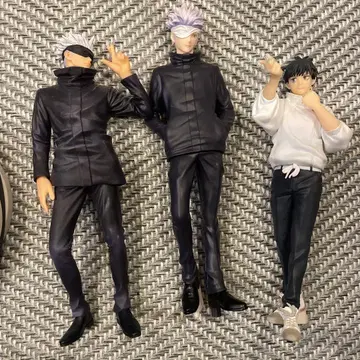 주술회전 액션 피규어 3체 세트