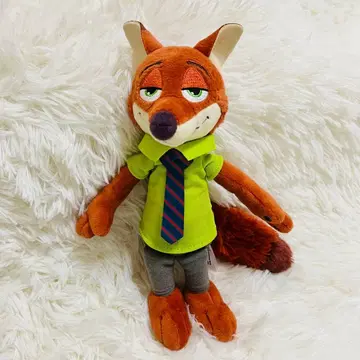 [새상품급] 디즈니 스토어 주토피아 닉 봉제 인형 25주년