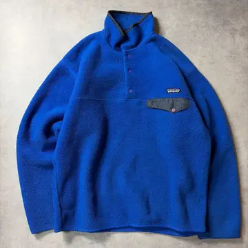 00s Patagonia 신틸라 플리스 스냅T 블루 M