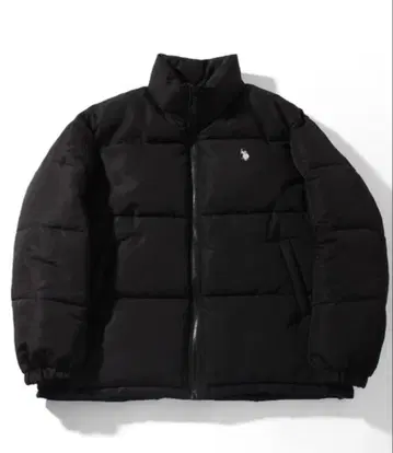 U.S. POLO ASSN. 블랙 다운 자켓 M 사이즈