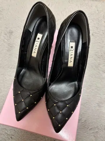 다이애나 퀼팅 펌프스 22.5cm