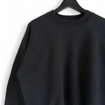 90s 빈티지 FRUIT 무지 맨투맨 블랙 L I9