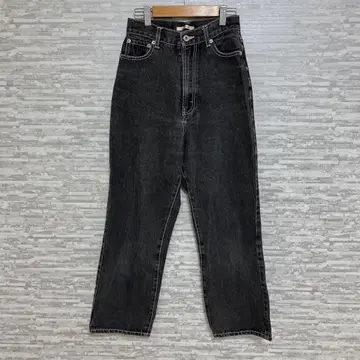 엠에스익사이트 블랙 데님 스트레이트 M 사이즈