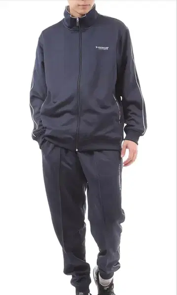 DUNLOP 던롭 블루종형 남성용 저리 상하의 세트 네이비 M