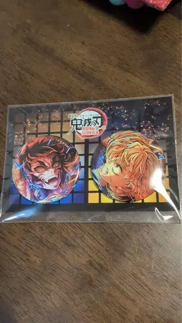 귀멸의 칼날 극장판 무한성편 캔뱃지 세트 카이가쿠&젠이츠