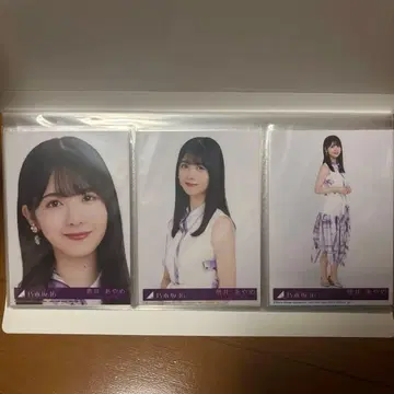 노기자카46 브로마이드 츠츠이 아야메 Time flies 컴프