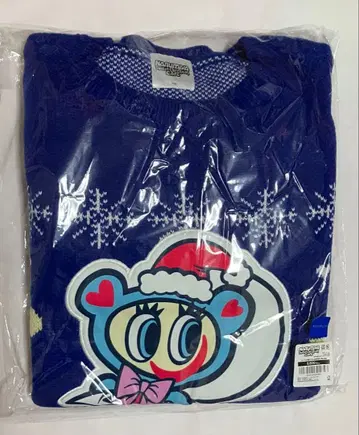 엔젤블루 스웨터 니트 나카무라 군 와펜 카페 크리스마스