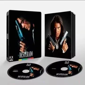 수입판 데스페라도 4K UHD+Blu-ray (2매 세트) 스틸북 사양