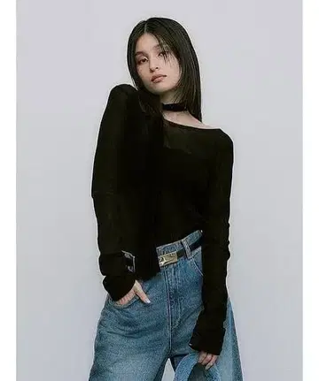 [ 새상품급 ] 플로키 프린트 2way 상의 FRAY I.D