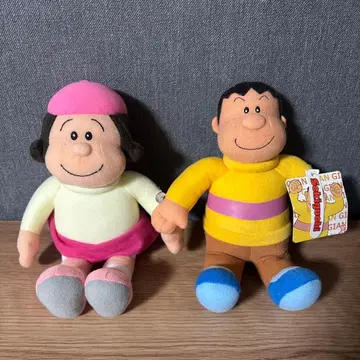 도라에몽 퉁퉁이 비실이 봉제 인형 세트