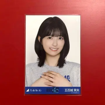 노기자카46 브로마이드 이오키 마오 40thSG 언더 라이브T셔츠 요리