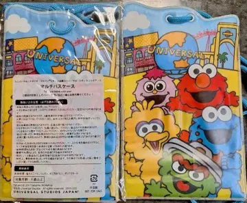 USJ 세서미 스트리트 멀티 패스 케이스 2개 세트