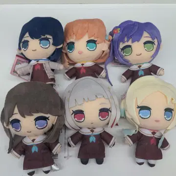 러브 라이브! 하스노소라 큐루마루 봉제 인형 마스코트 6종 세트