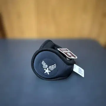 묶음 구매 대응! AVIREX 블랙 귀도리 인증서 포함