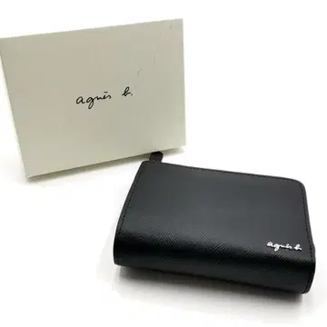 컨디션 최상 에네스베 지갑 이단 접이식 L자 지퍼 11-25120818