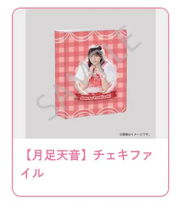 츠키아시 아마네 폴라로이드 파일 스키구시 FRUITS ZIPPER