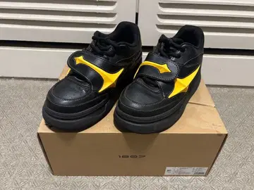 1807 STAR SNEAKERS LOW#BLK/YEL