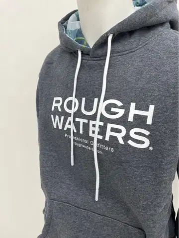 엘리트 그립 ROUGH WATERS 로고 후드티 그레이 LL