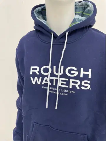 엘리트 그립 ROUGH WATERS 로고 후드티 네이비 L 새상품